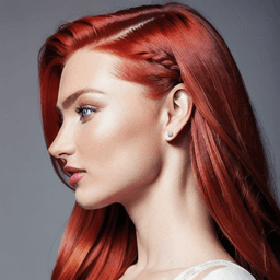 Braided Red Hairstyle profile picture for women